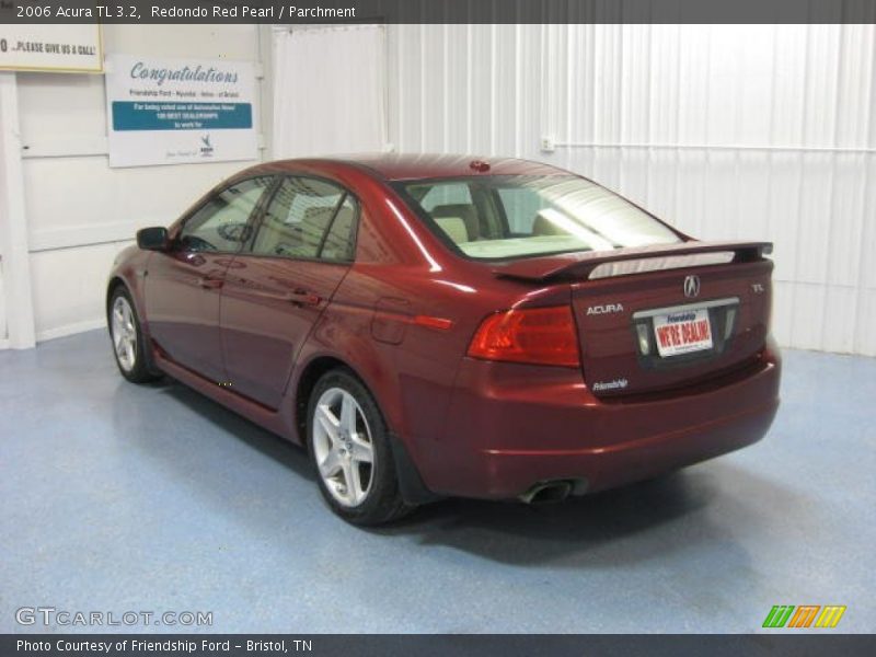 Redondo Red Pearl / Parchment 2006 Acura TL 3.2