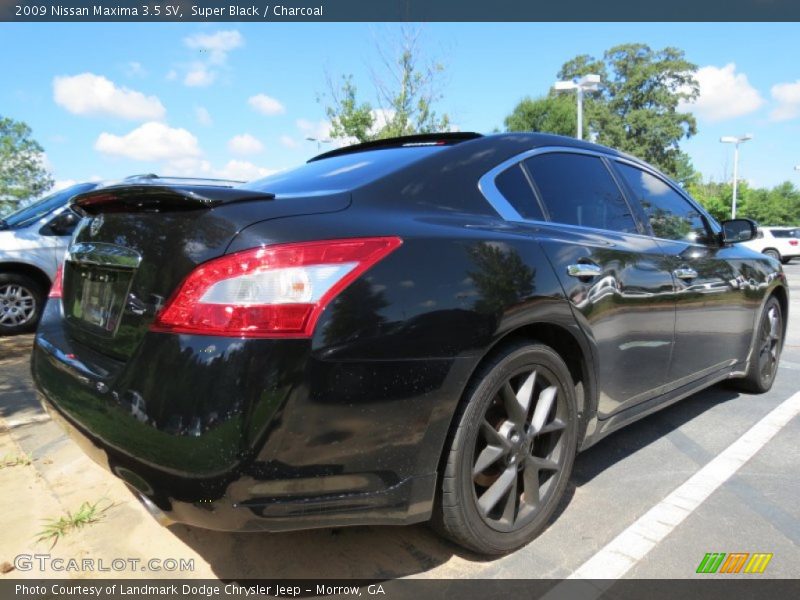 Super Black / Charcoal 2009 Nissan Maxima 3.5 SV