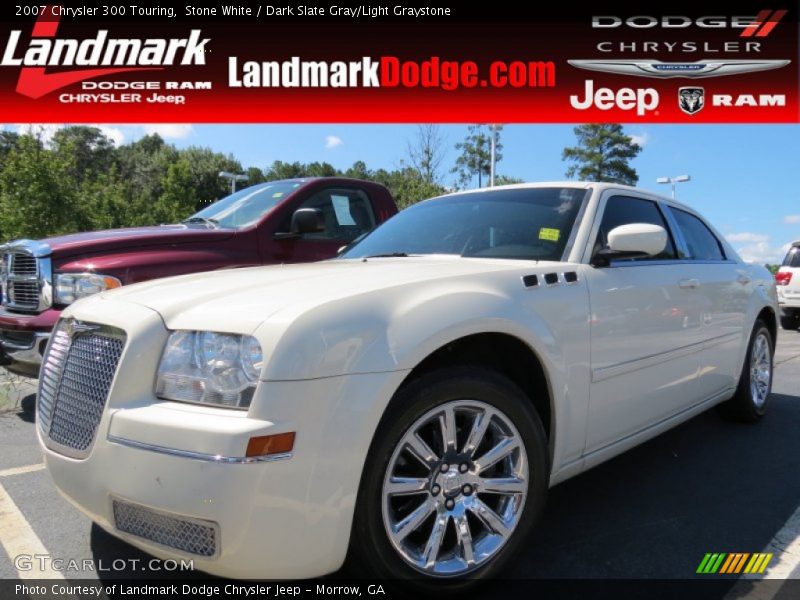 Stone White / Dark Slate Gray/Light Graystone 2007 Chrysler 300 Touring