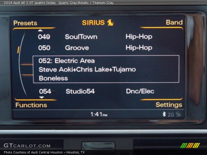 Quartz Gray Metallic / Titanium Gray 2014 Audi A6 3.0T quattro Sedan