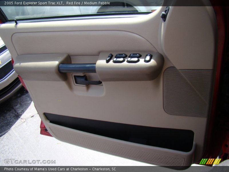 Red Fire / Medium Pebble 2005 Ford Explorer Sport Trac XLT