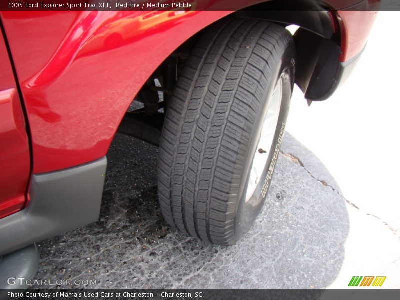 Red Fire / Medium Pebble 2005 Ford Explorer Sport Trac XLT