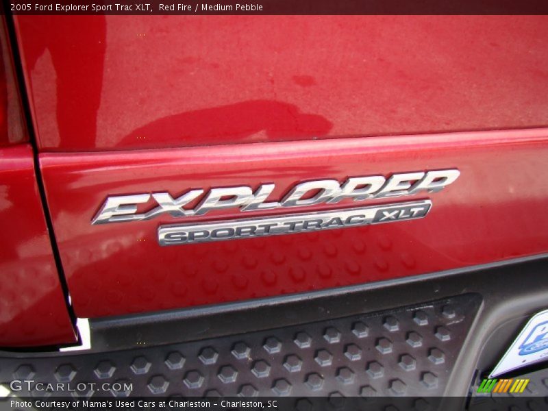 Red Fire / Medium Pebble 2005 Ford Explorer Sport Trac XLT