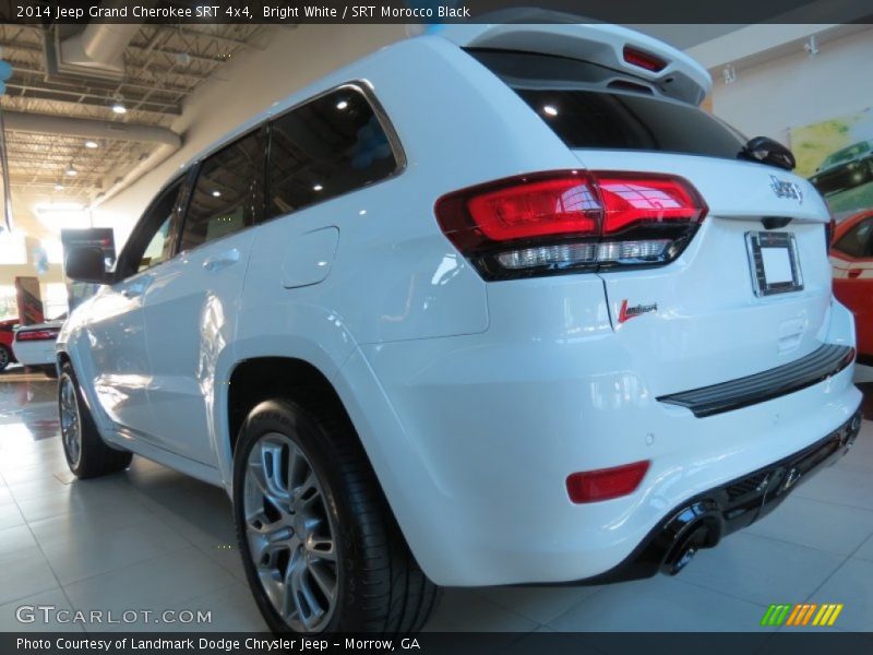 Bright White / SRT Morocco Black 2014 Jeep Grand Cherokee SRT 4x4