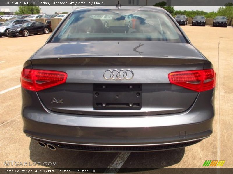 Monsoon Grey Metallic / Black 2014 Audi A4 2.0T Sedan