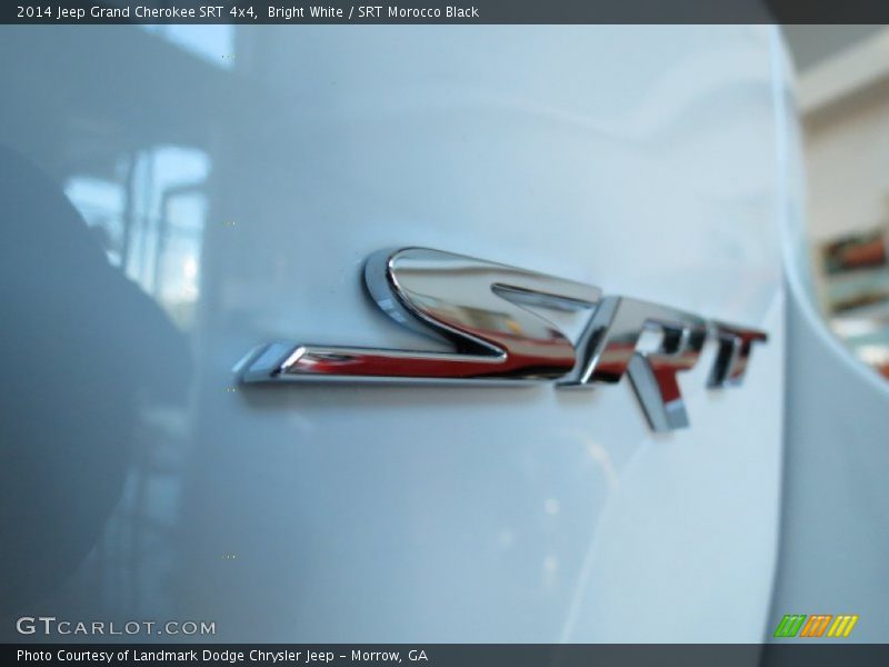 Bright White / SRT Morocco Black 2014 Jeep Grand Cherokee SRT 4x4