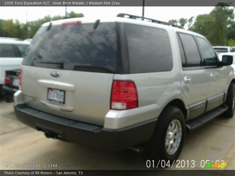Silver Birch Metallic / Medium Flint Grey 2005 Ford Expedition XLT