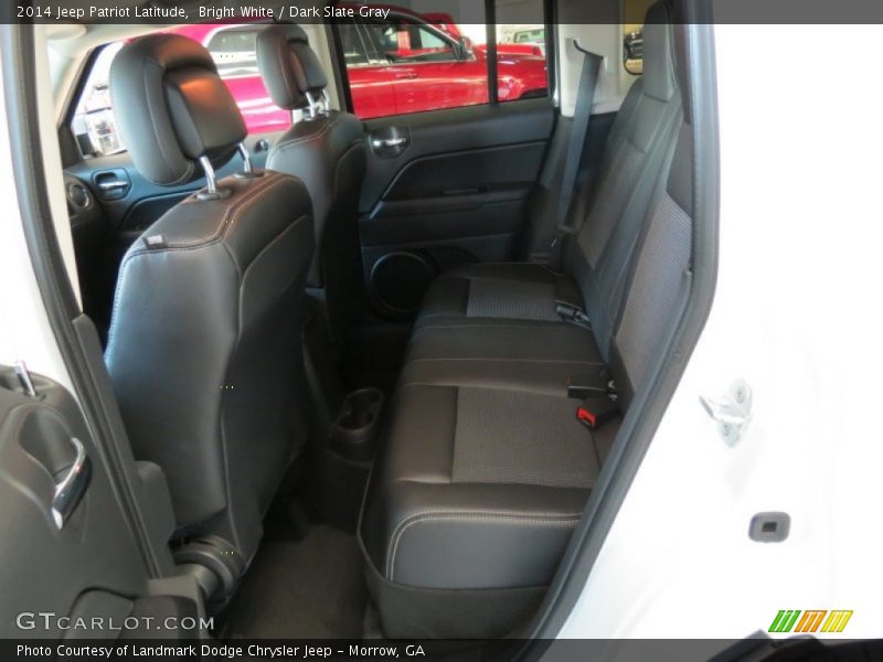 Bright White / Dark Slate Gray 2014 Jeep Patriot Latitude