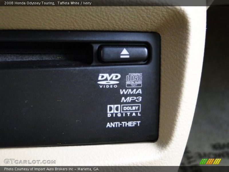 Taffeta White / Ivory 2008 Honda Odyssey Touring