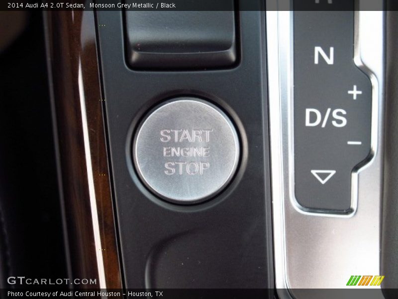 Monsoon Grey Metallic / Black 2014 Audi A4 2.0T Sedan