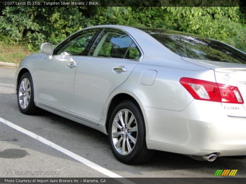 Tungsten Silver Metallic / Black 2007 Lexus ES 350