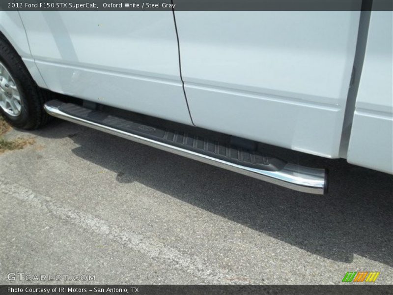 Oxford White / Steel Gray 2012 Ford F150 STX SuperCab