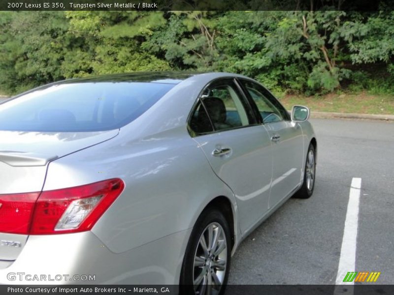 Tungsten Silver Metallic / Black 2007 Lexus ES 350