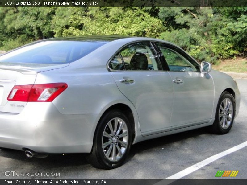 Tungsten Silver Metallic / Black 2007 Lexus ES 350