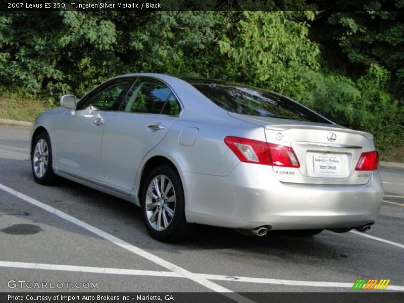 Tungsten Silver Metallic / Black 2007 Lexus ES 350