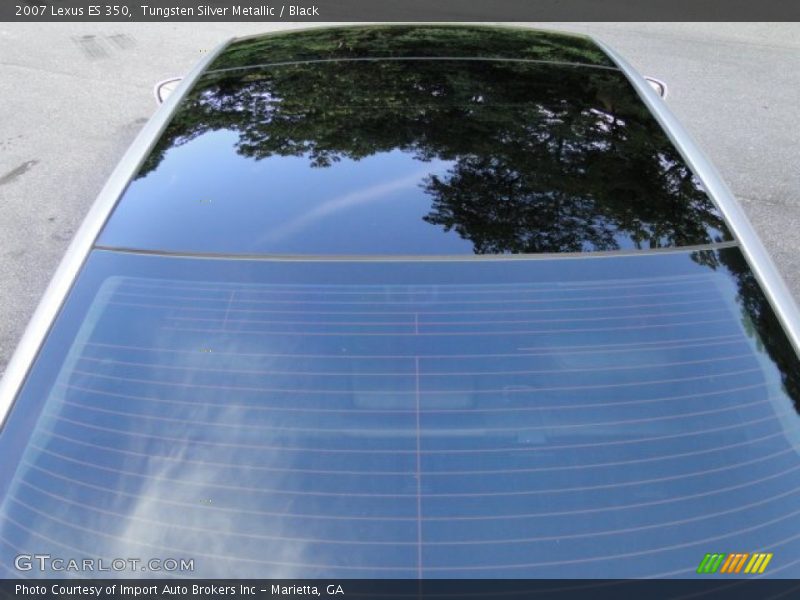 Tungsten Silver Metallic / Black 2007 Lexus ES 350
