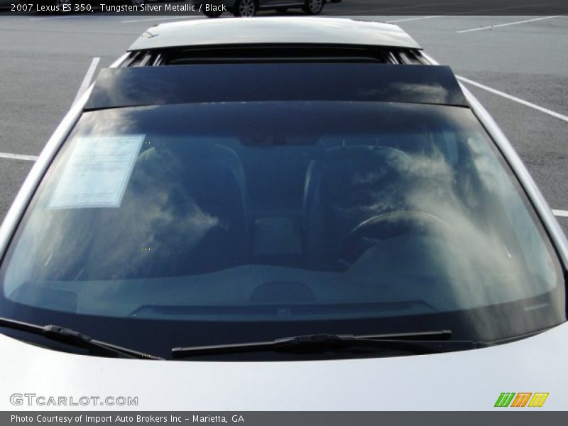 Tungsten Silver Metallic / Black 2007 Lexus ES 350