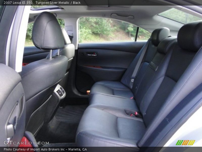 Tungsten Silver Metallic / Black 2007 Lexus ES 350