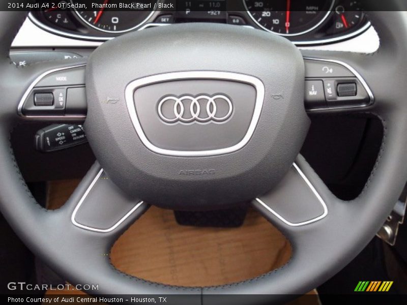 Phantom Black Pearl / Black 2014 Audi A4 2.0T Sedan