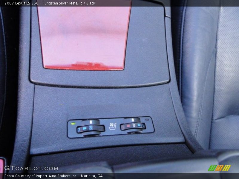 Tungsten Silver Metallic / Black 2007 Lexus ES 350