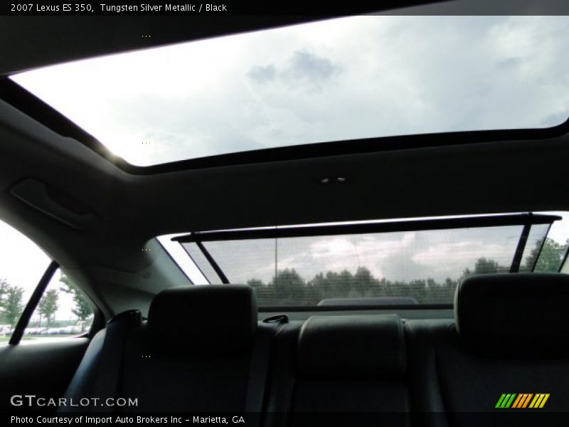 Tungsten Silver Metallic / Black 2007 Lexus ES 350