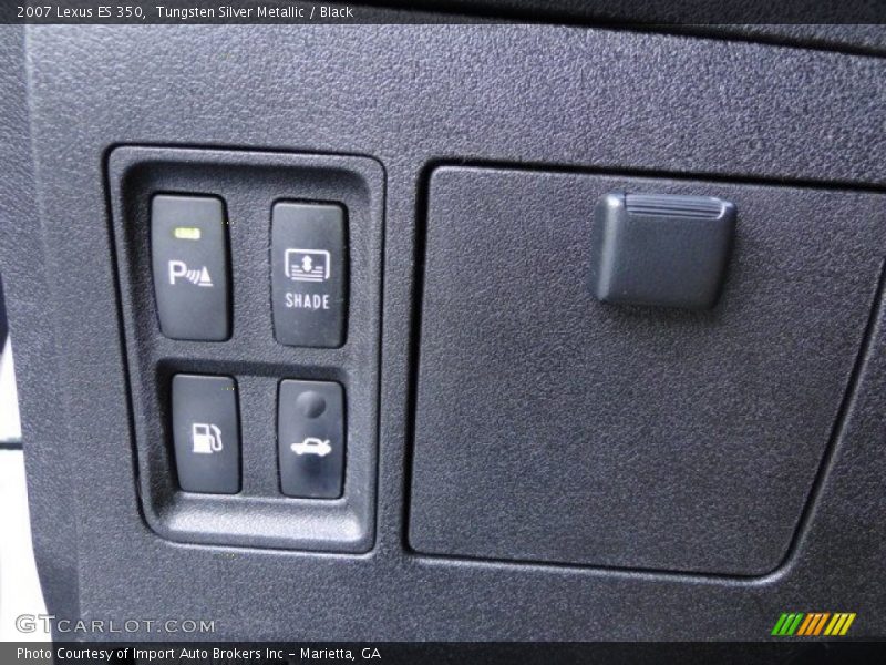Tungsten Silver Metallic / Black 2007 Lexus ES 350
