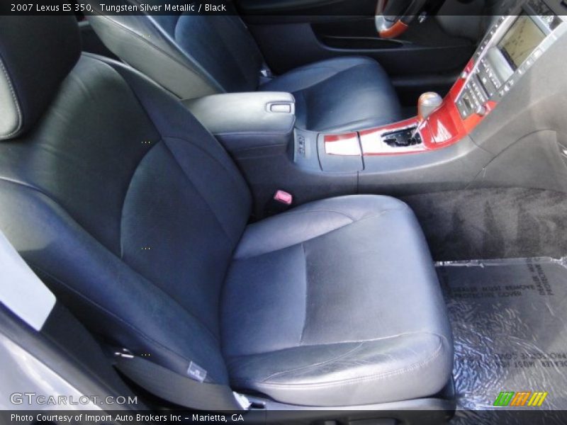 Tungsten Silver Metallic / Black 2007 Lexus ES 350