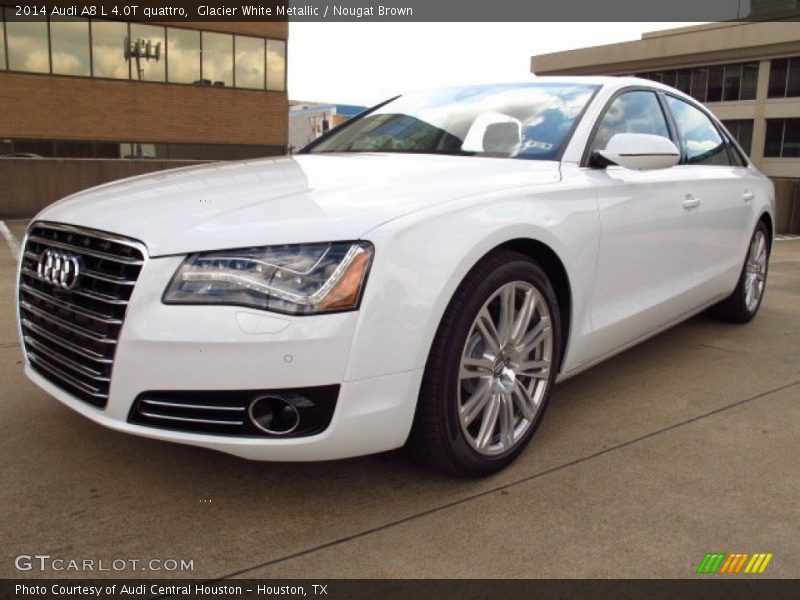 Front 3/4 View of 2014 A8 L 4.0T quattro