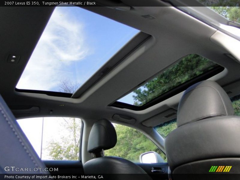 Tungsten Silver Metallic / Black 2007 Lexus ES 350