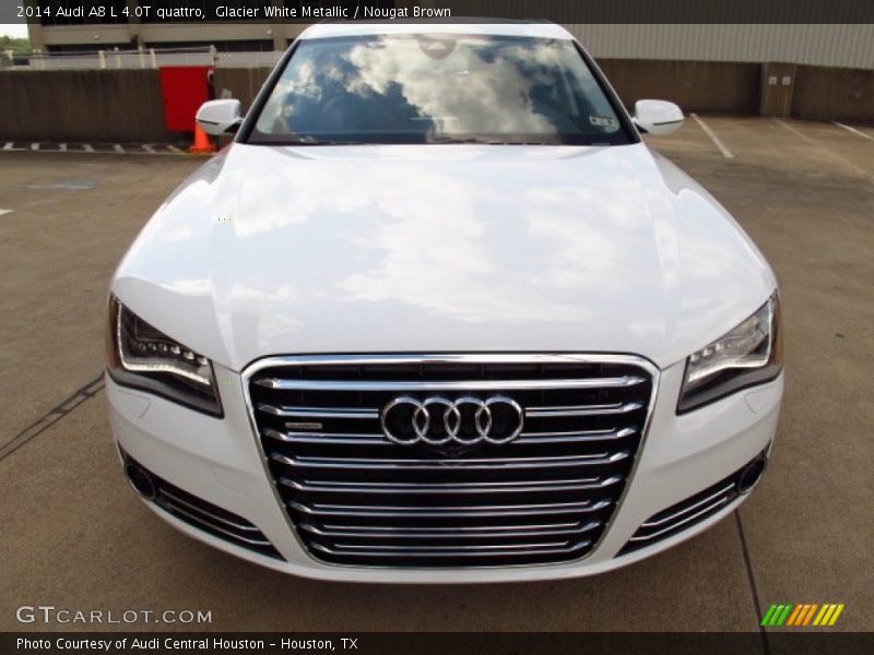  2014 A8 L 4.0T quattro Glacier White Metallic