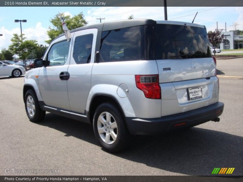 Alabaster Silver Metallic / Gray 2010 Honda Element EX