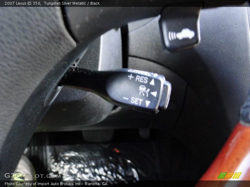 Tungsten Silver Metallic / Black 2007 Lexus ES 350