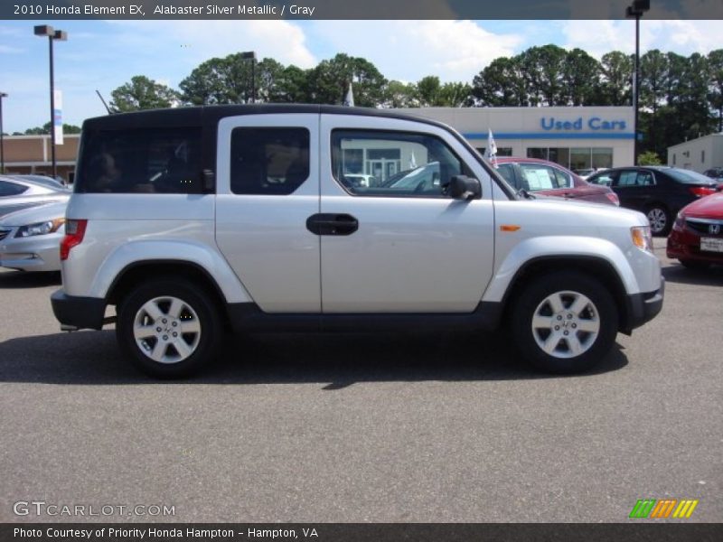 Alabaster Silver Metallic / Gray 2010 Honda Element EX