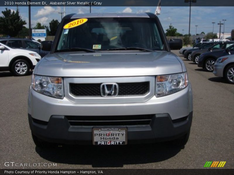 Alabaster Silver Metallic / Gray 2010 Honda Element EX
