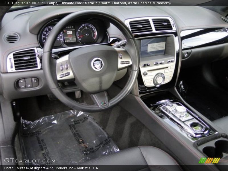 Warm Charcoal/Warm Charcoal/Cranberry Interior - 2011 XK XKR175 Coupe 