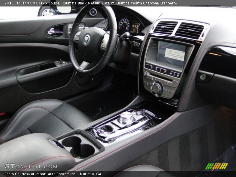  2011 XK XKR175 Coupe Warm Charcoal/Warm Charcoal/Cranberry Interior