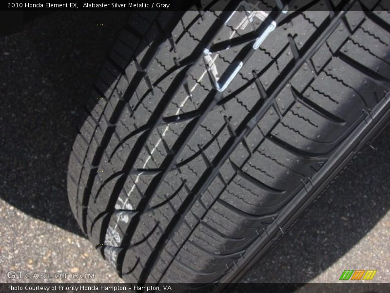 Alabaster Silver Metallic / Gray 2010 Honda Element EX