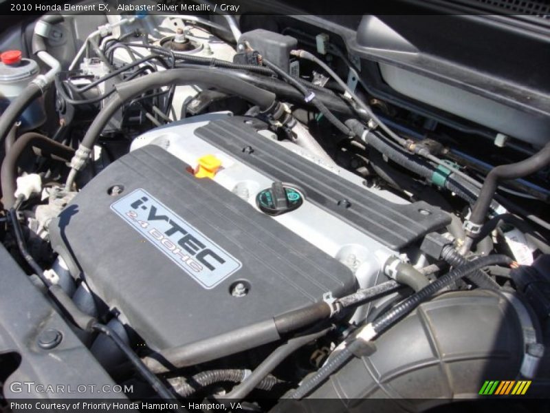 Alabaster Silver Metallic / Gray 2010 Honda Element EX