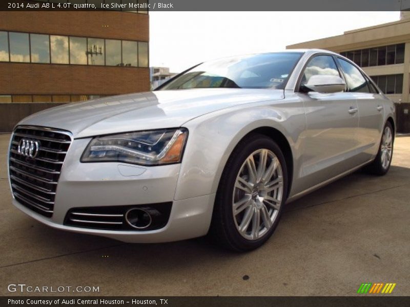 Front 3/4 View of 2014 A8 L 4.0T quattro