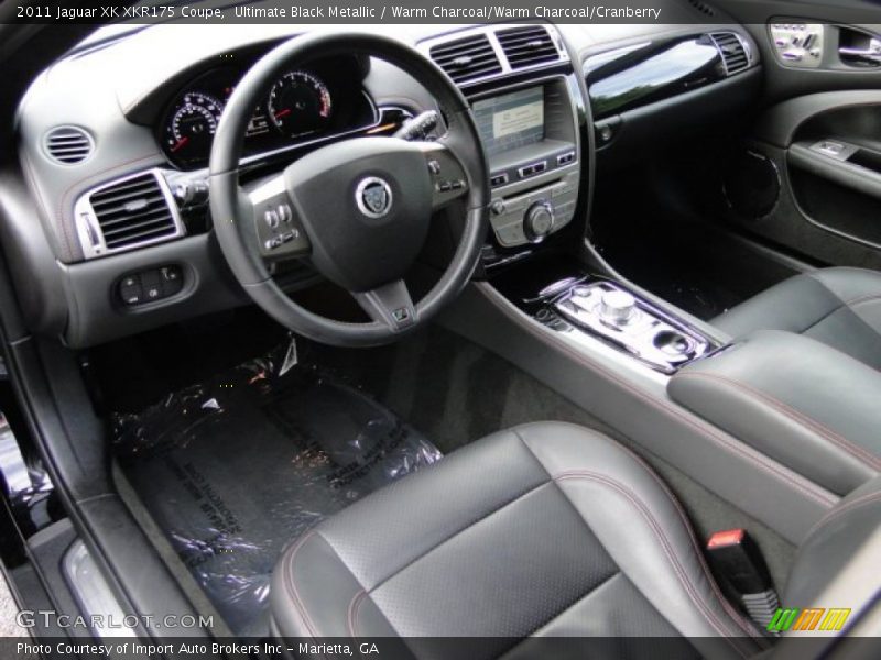 Warm Charcoal/Warm Charcoal/Cranberry Interior - 2011 XK XKR175 Coupe 