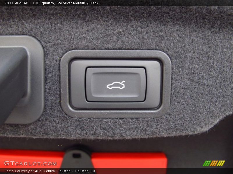 Ice Silver Metallic / Black 2014 Audi A8 L 4.0T quattro
