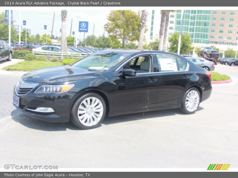 Crystal Black Pearl / Graystone 2014 Acura RLX Advance Package