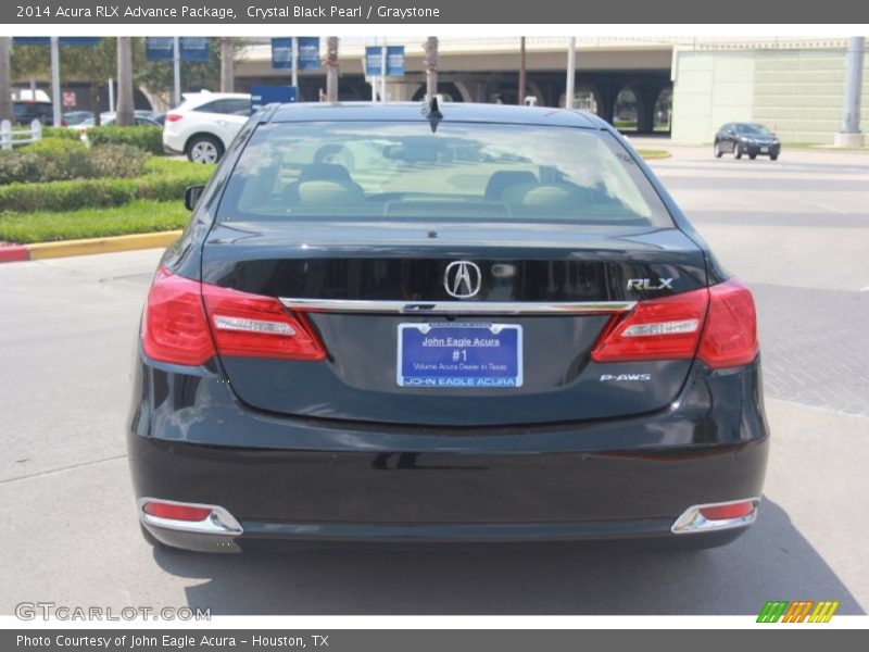 Crystal Black Pearl / Graystone 2014 Acura RLX Advance Package