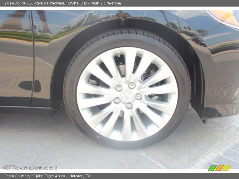 Crystal Black Pearl / Graystone 2014 Acura RLX Advance Package