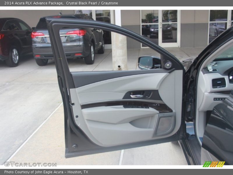 Crystal Black Pearl / Graystone 2014 Acura RLX Advance Package