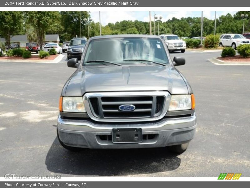 Dark Shadow Grey Metallic / Flint Gray 2004 Ford Ranger XLT SuperCab