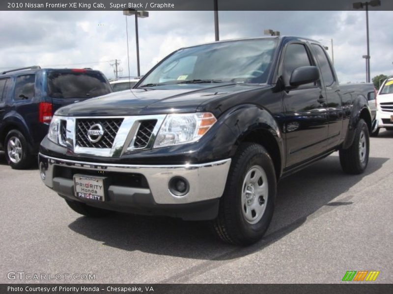 Super Black / Graphite 2010 Nissan Frontier XE King Cab