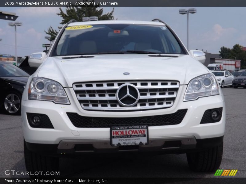 Arctic White / Cashmere 2009 Mercedes-Benz ML 350 4Matic