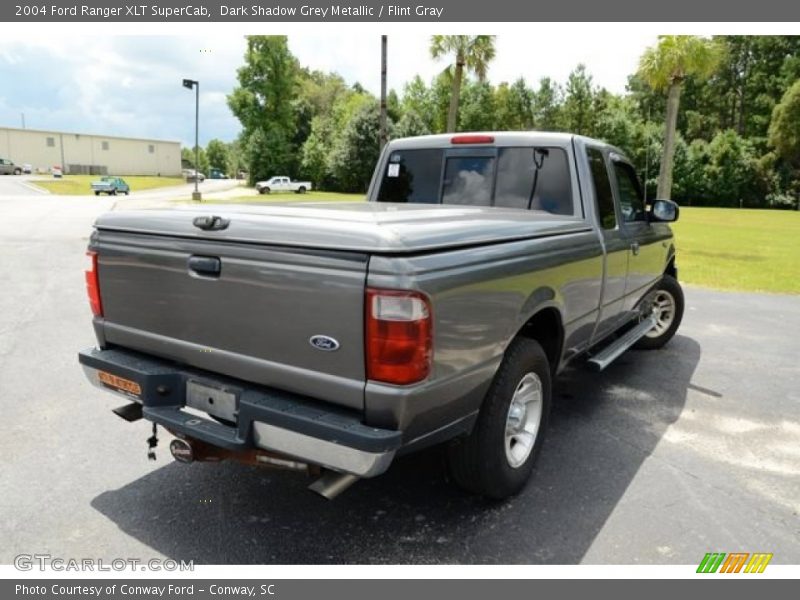 Dark Shadow Grey Metallic / Flint Gray 2004 Ford Ranger XLT SuperCab