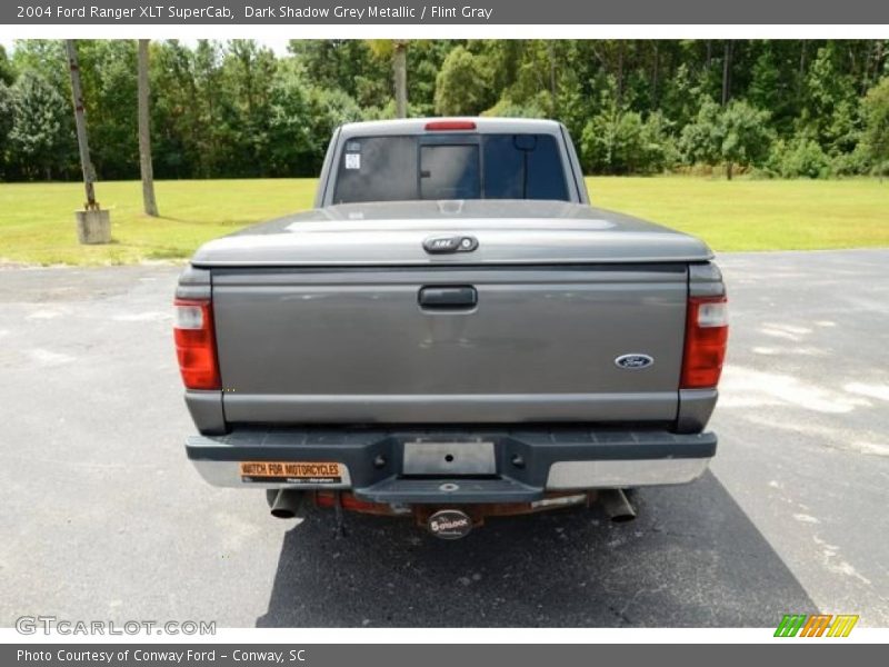 Dark Shadow Grey Metallic / Flint Gray 2004 Ford Ranger XLT SuperCab